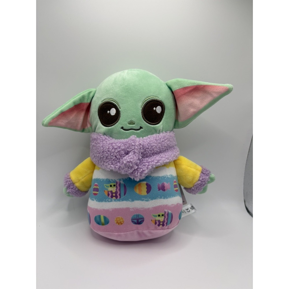 Star Wars The Mandalorian Grogu The Child Easter Plush Stuffed Toy Mattel NWT